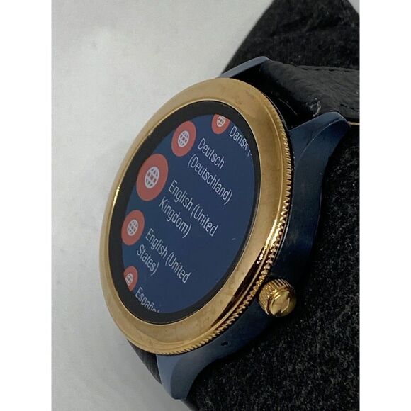 Fossil Gen 3 Authentic Genuine Smart Watch Custom Band FTW6002 LT196 - Picture 4 of 12